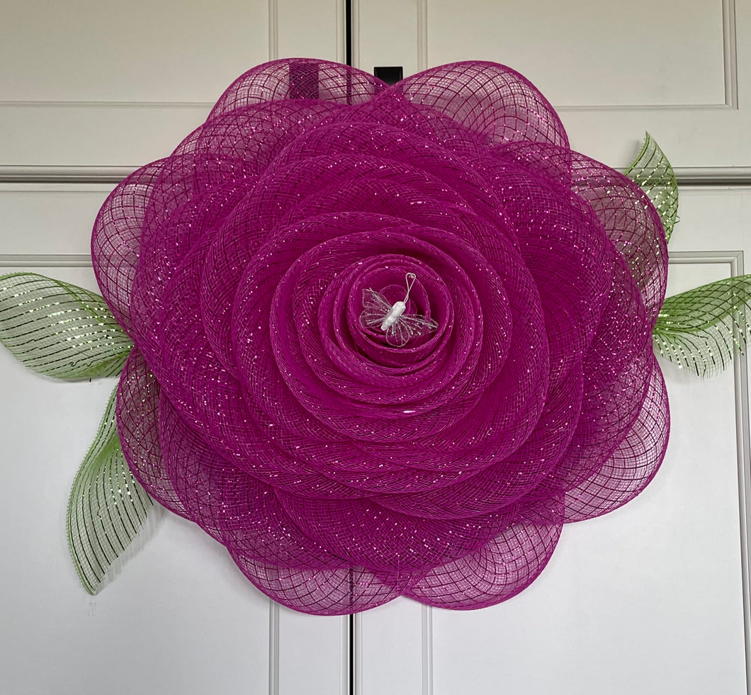 Wreath Rose - magenta