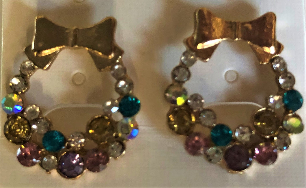 A101 Circle Multi Color Earrings