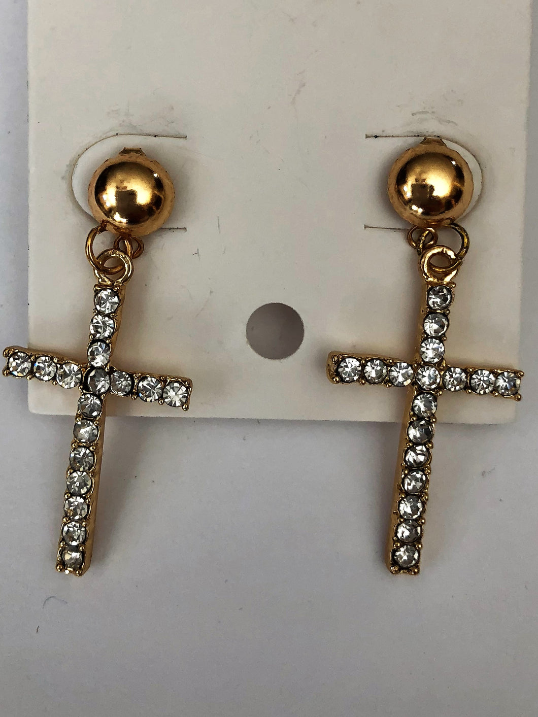 A1000 Cross Earrings