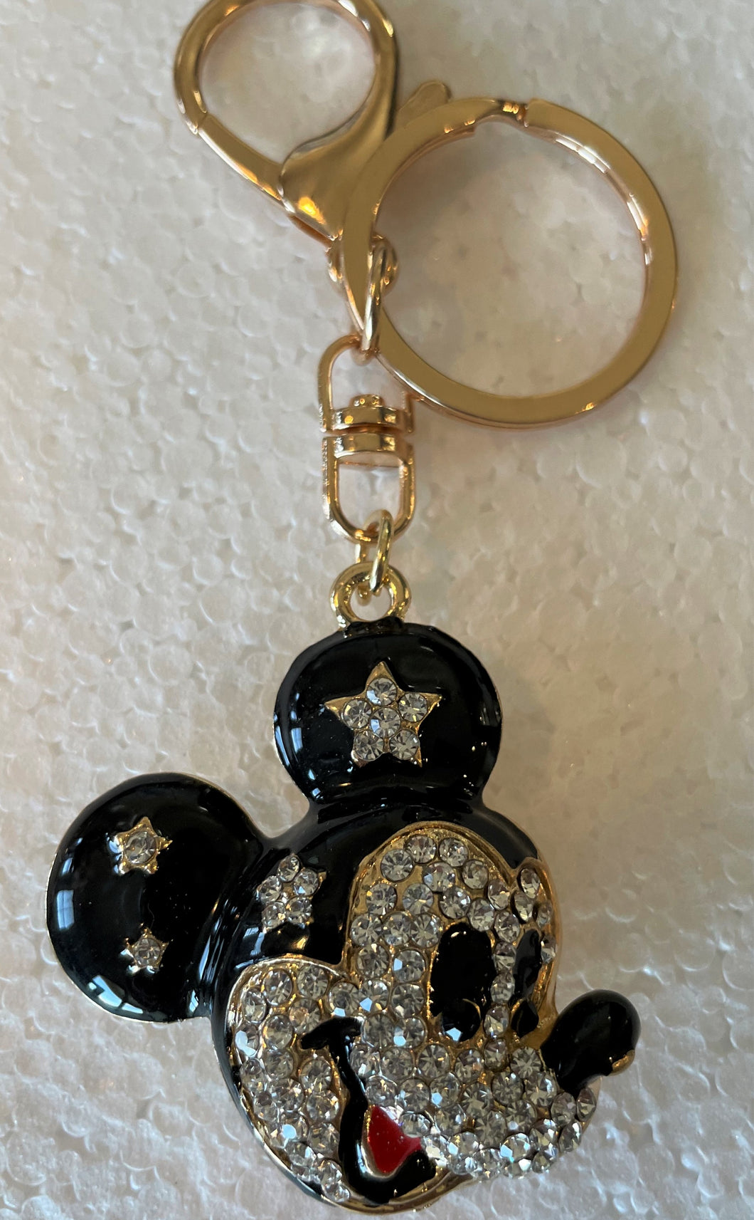 AAPB 050 Crystal Mickey Purse Bling