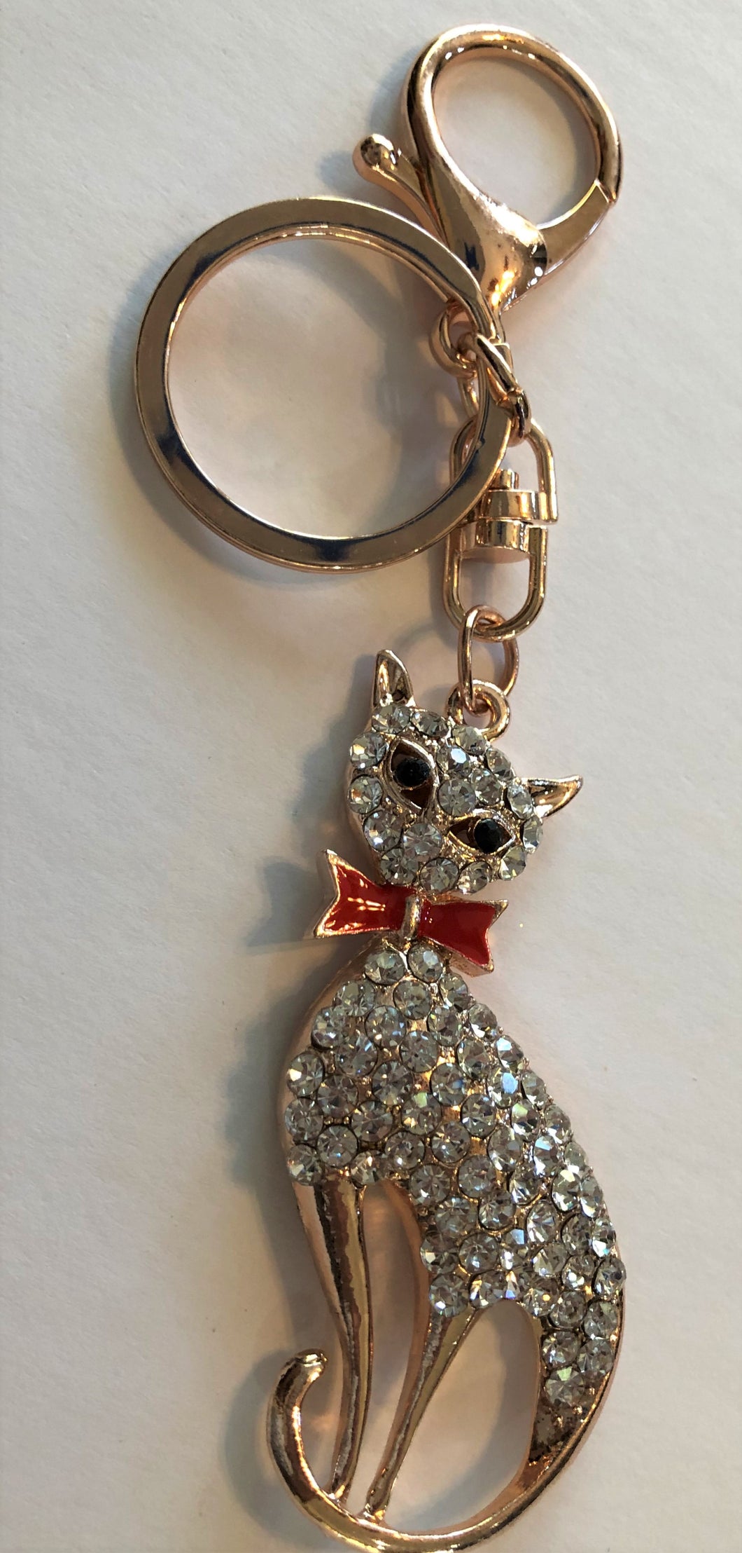AAPB1200 Elegant Crystal Cat Purse Bling