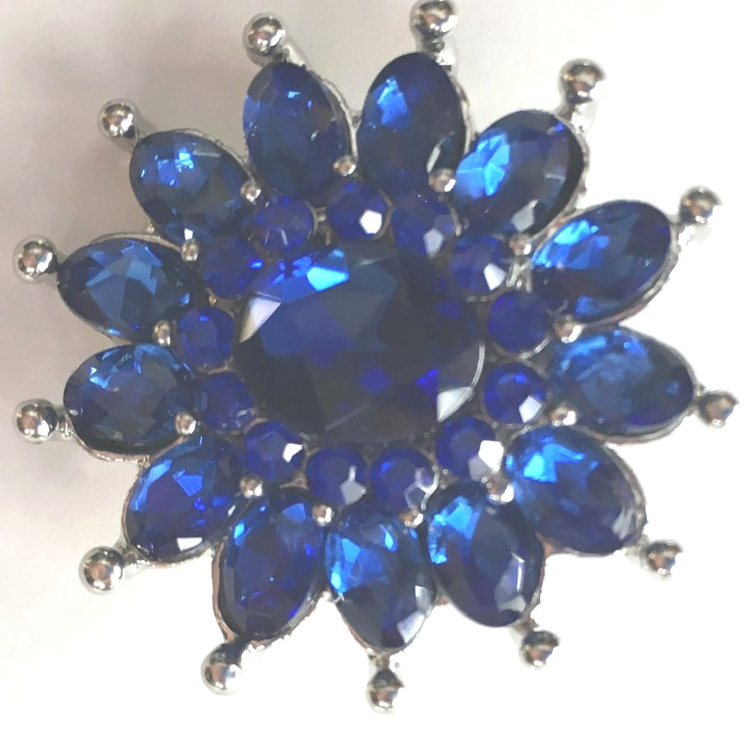 B3300 Large Royal Blue Flower