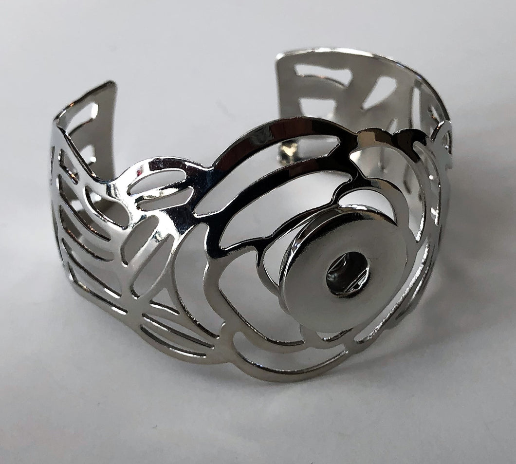 BR1210 Small silver cuff bracelet