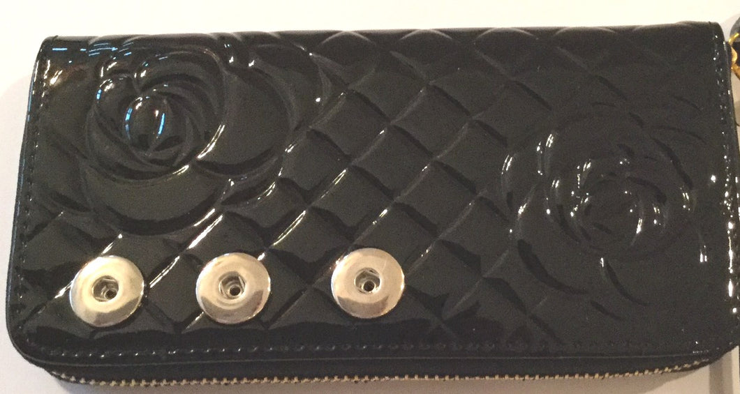 TPP100 Black Cell Phone Clutch Purse