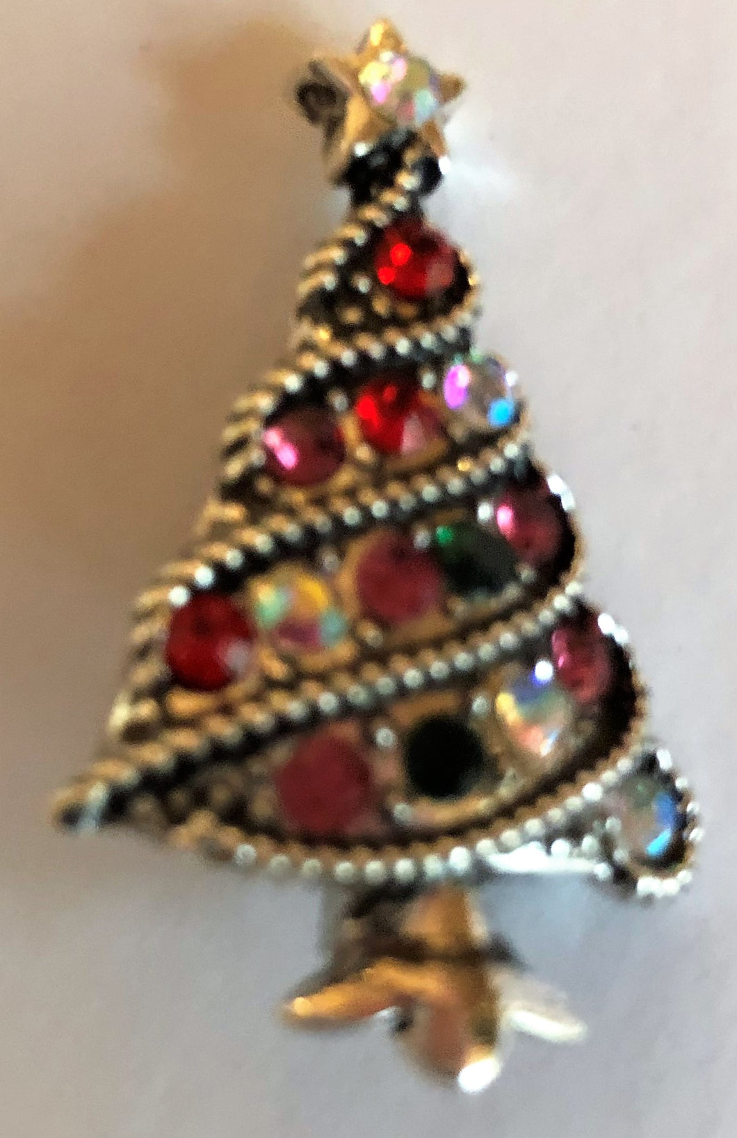 Christmas Tree Button