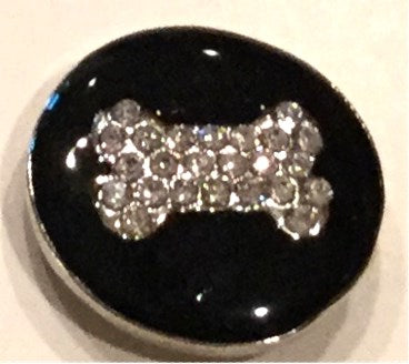 B5001 Dog Bone Snap on Button