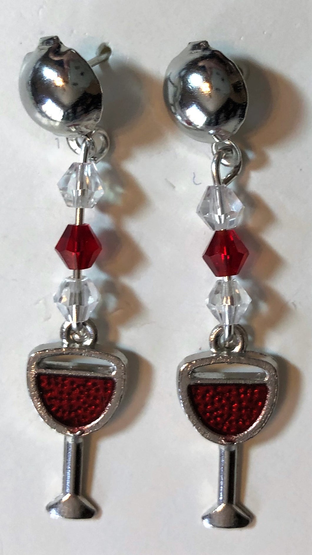 E2003 Wine Glass Earrings