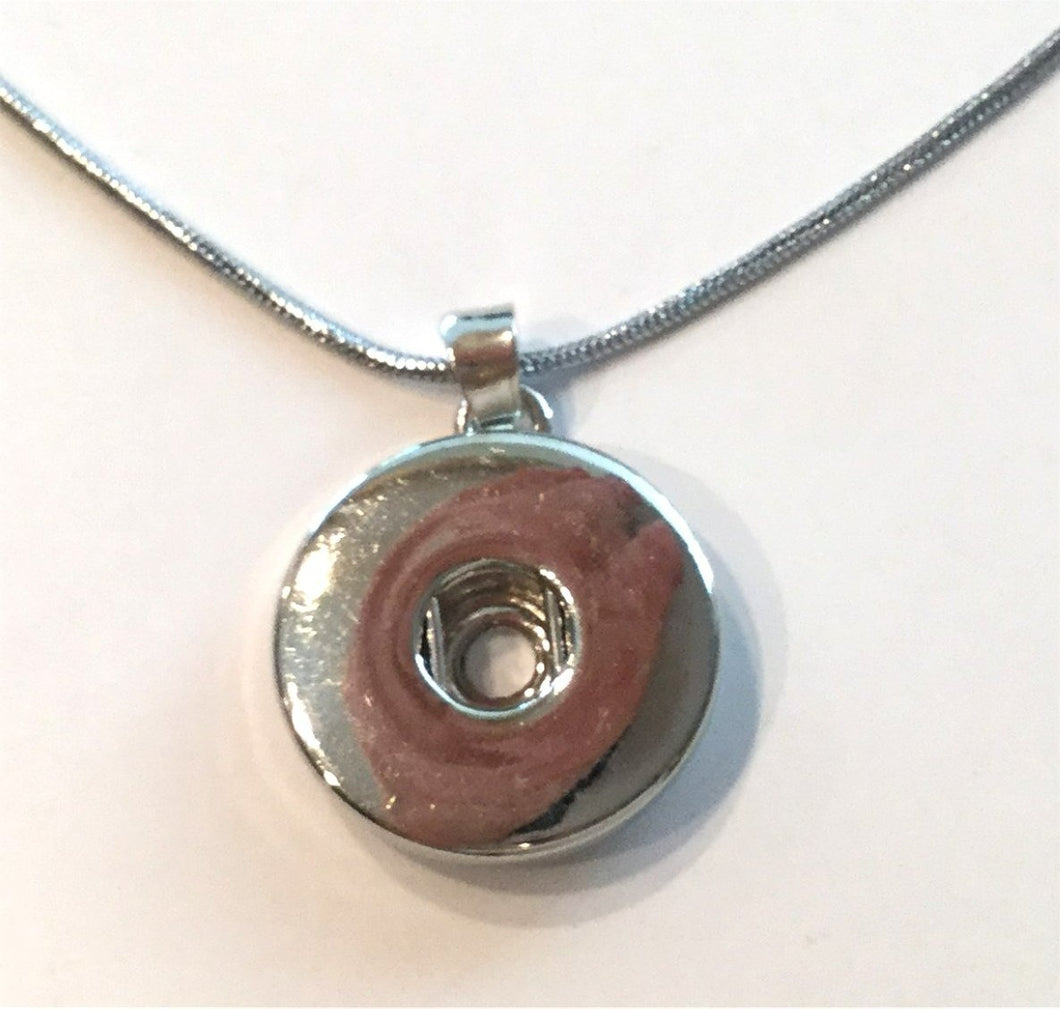 N700 Simple Button Necklace