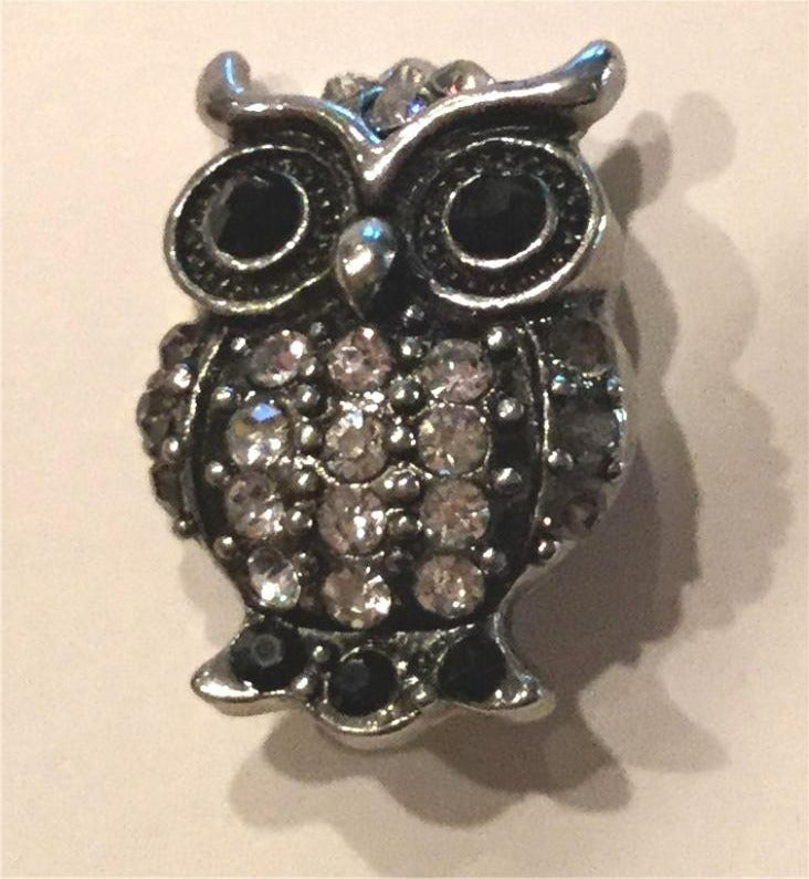 Owl Snap on Button