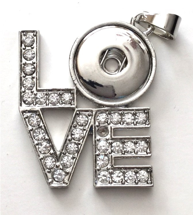 P600 Silver LOVE Pendant