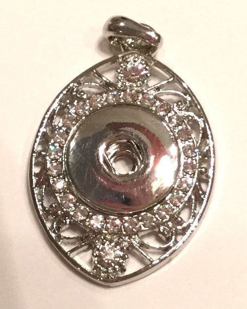 P800 Delicate Oval Pendant