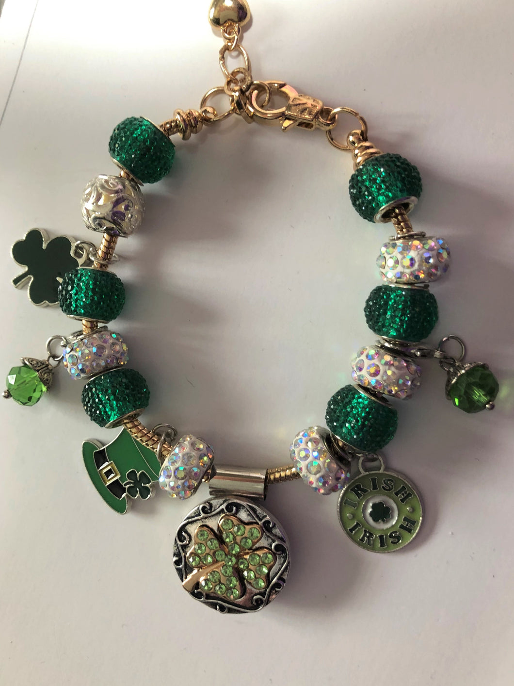 STB1200 St Patricks Day Bracelet