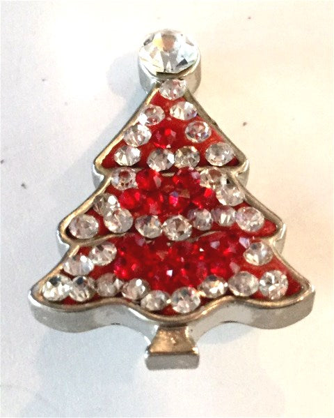Red Crystal Holiday Tree