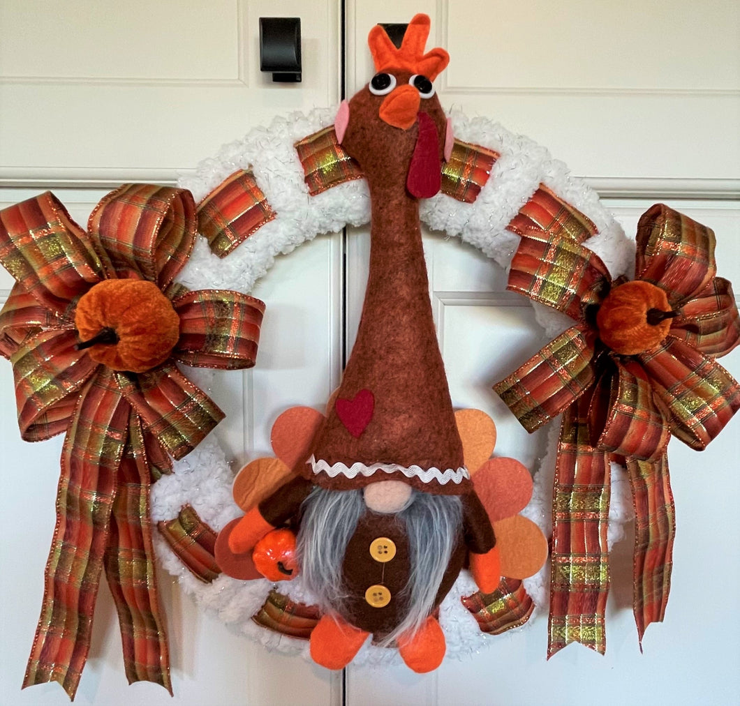 Wreath Thanksgiving Turkey