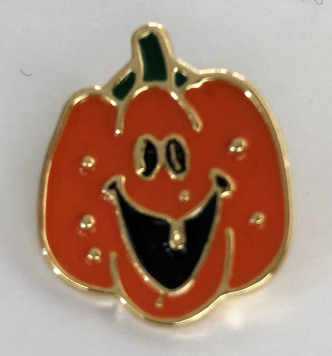 Jack o Lantern Button