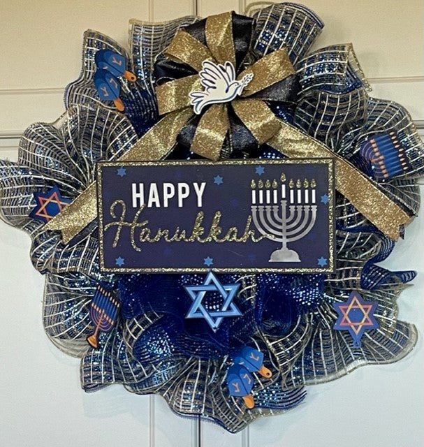 Wreath Hanukkah Wreath